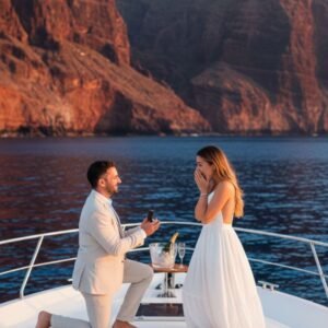 3 hour private yacht charter tenerife: luxury whale watching from puerto colón