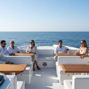 luxury opera 60 power boat trip from costa adeje | tenerife rib charter