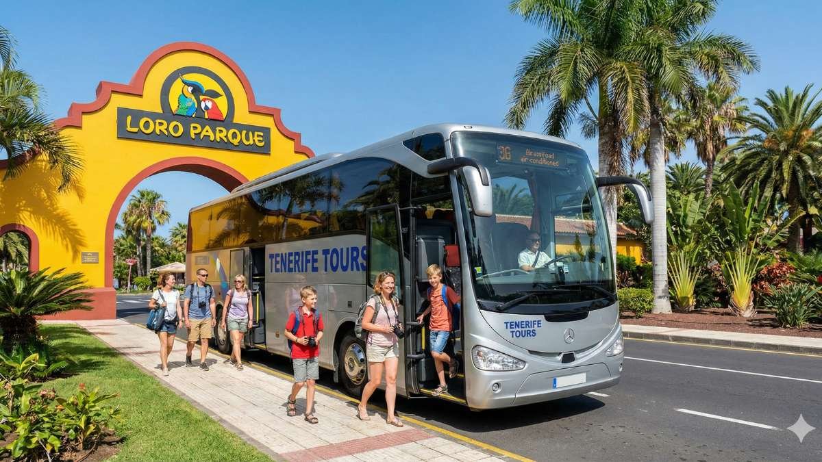 Loro Park with Bus